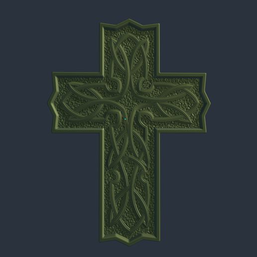 bandicam-2024-01-23-09-02-32-672.jpg Wall сross - 3D MODEL STL- files For CNC and 3D Printer.