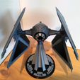 5.jpg STAR WARS TIE INTERCEPTOR – Highly detailed & fully printable – Cockpit & openable hatch – With instructions