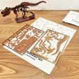 rex_kit-pic2.jpg [3Dino Puzzle] T-Rex Kit Card Set (Commercial License Edition)