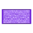 PavingStones115_BRACINGS_60x30mm_rect_base_hollow_PRINT.stl 3 in 1 BUNDLE - Paving Stones 115 texture Bases Set (round, square and rectangle, oval) + thin bases | Perfect For Tabletop Wargames & RPG's