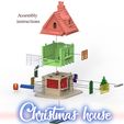 Christmas-HouseAssembly-instructions.jpg Christmas house village 3D printed Christmas