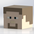 4.png Helmet Steve Minecraft- Steve's Helmet