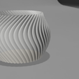 semicirculo girado v2.png Modern 3D Vase