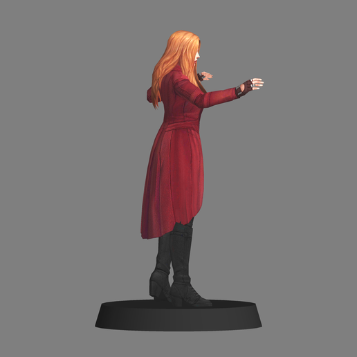 🧙‍♀️ Scarlet Witch - Avengers Endgame LOW POLYGONS AND NEW