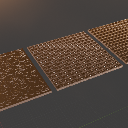 sdfsd.png Tampon de polymère texturé, de forme carrée