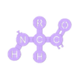 Central.stl Peptide Monomer to Illustrate Hydration/Dehydration Reactions
