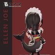 02.jpg Ellen Joe zenless zona cero chibi Impresión 3D