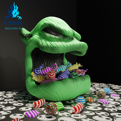 oogi1.png Archivo STL Oogie Boogie Caramel・Modelo imprimible en 3D para descargar