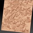 hundreds_of_cranes5.jpg Chinese traditional woodcarving