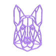 p12.STL PERRO GEOMETRICO