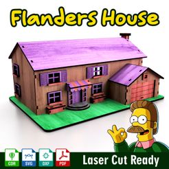 Flanders_house_Cults.jpg 3D file Flanders House・3D printer model to download, Bubolz