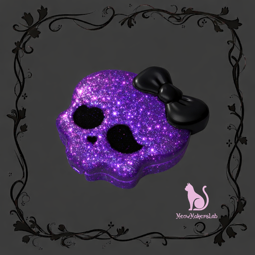 Skull Shaped Accessory Box