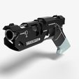 3.jpg Fichier 3D Pistolet du film Oblivion 2013・Modèle imprimable en 3D à télécharger