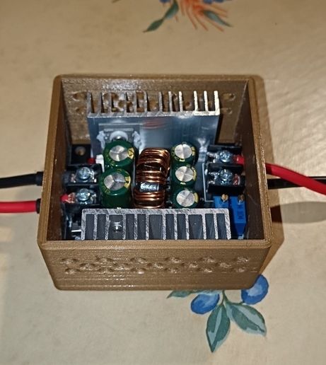 Free 3D file DC-DC BUCK Converter step down module BOX ⬇️ ・3D print ...