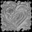 Pulse-of-Roses-Relief-12.jpg Pulse of Roses Relief fichier STL pour impression 3d ou CNC
