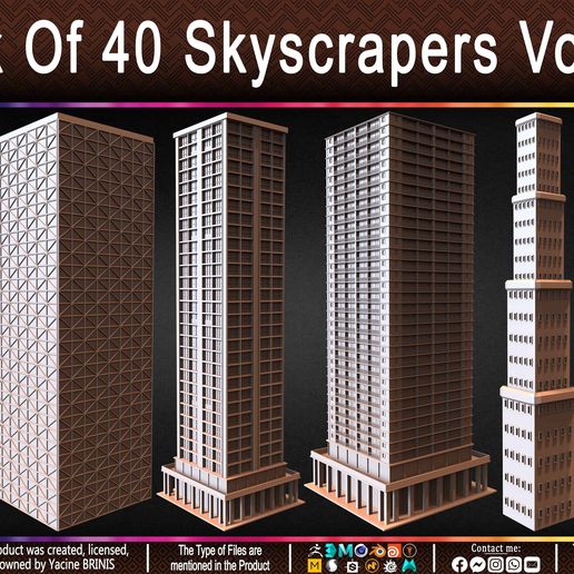 Pack-of-40-Skyscrapers-Volume-02-Sculpted-by-Yacine-BRINIS-Set-058.jpg Pack Of 40 Skyscrapers Volume 02