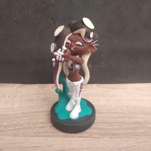 🎲 Custom Grand Fest Marina Amiibo・ STL File for 3D printing・Cults