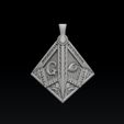 s8df54sdzfv4s5fvsdfsd21f1d2f5d4f.jpg Skull Mason Pendant 3D print model