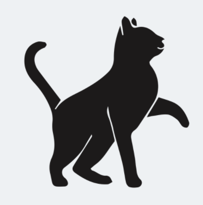 gato-5.png Fichier STL silhouette de chat silhouette de chat・Plan imprimable en 3D à télécharger, RMMAKER
