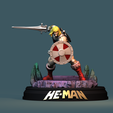 render_full_heman.png He-Man from MOTU 3d printing STL files by ARK