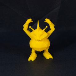 Screenshot_15.png Download STL file Electabuzz Low Poly Pokemon • 3D print model, 3D-mon