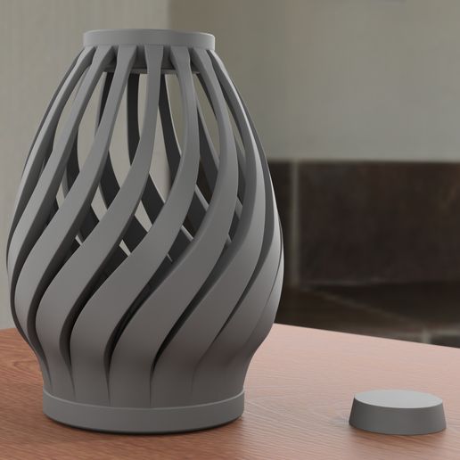 Modern Spiral Lamp