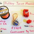 IMG_7534.JPG Hobby Servo Pulley Module *TINY_CNC_COLLECTION