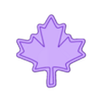 MapleLeaf.stl MAPLE LEAF SOLID SHAMPOO AND MOLD FOR SOAP PUMP