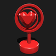Shapr-Image-2024-04-11-154913.png Heart trophy, modern abstract love sculpture, diamond heart statue, home decor, love gift