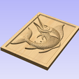 Screenshot-2025-04-23-001355.png Swordfish 3D Model for CNC – Dynamic Ocean Relief STL