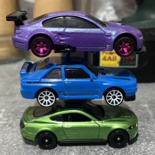 🥵 Hot Wheels 1:64 Display Stand - 3 Tier Car Stack - Ver#5