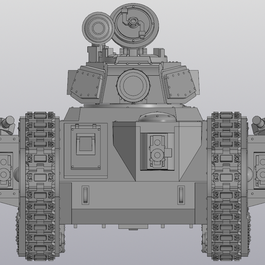 Screenshot_07.png Download STL file Main battle tank • 3D printable design, Solutionlesn
