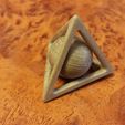 20161013_153203.jpg Archivo STL gratuito Tetrahedron y esfera cautivo.・Design para impresora 3D para descargar