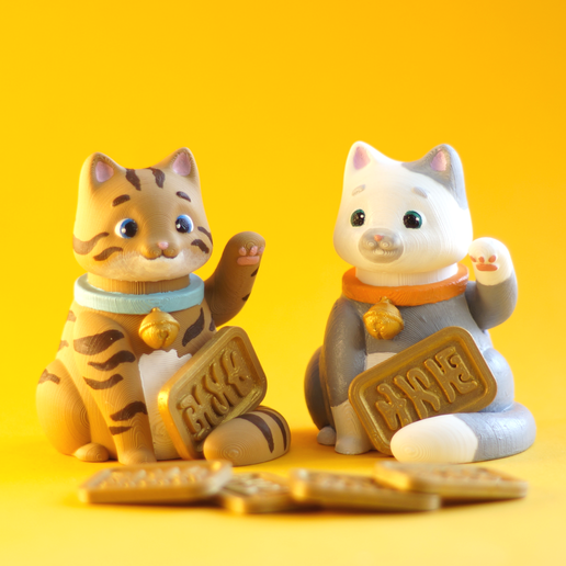 16.png Imprimez sur place le chat mignon et chanceux