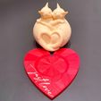 34.jpeg PURE LOVE 🐾❤️ Hugging Cats – Valentine’s Day 3D Print Decor