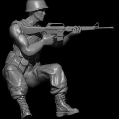 BPR_Render.jpg Archivo STL SOLDADO SENTADO DISPARANDO・Idea de impresión 3D para descargar