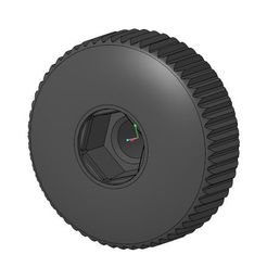 m10.jpg Archivo STL gratis Empuñadura moleteada Grande M10・Modelo para descargar y imprimir en 3D