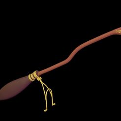 Nimbus2000.jpg Harry Potter Nimbus 2000 magic broom 3d digital download