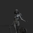 vampirella-3d-model-stl-1.jpg Vampirella Sexy Statue  STL File for 3D Print