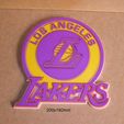 los-angeles-lakers-escudo-letrero-rotulo-impresion3d.jpg Angeles Lakers, shield, sign, lettering, print3d, competition, court, basketball, american league, players, team, michael jordan, ball, ball, basket, t-shirt, jersey, sneakers.