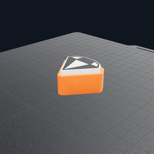 Halloween Fidget Clicker -gem stone (Includes SVG File + Editable Bambu Studio Color Project)