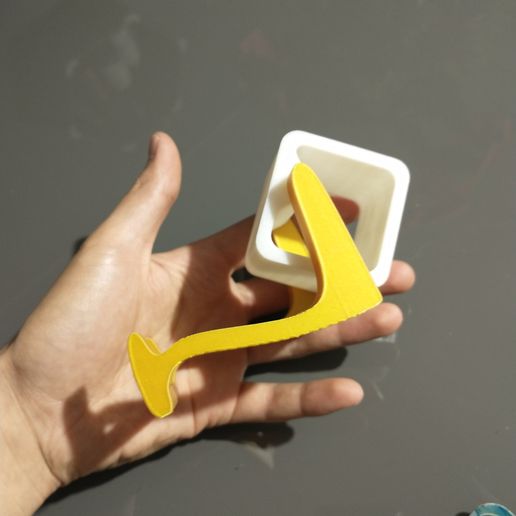 Adjustable Cell Phone Stand 3D model