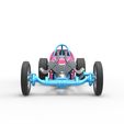 7.jpg Diecast Dragster old school à moteur avant avec coque Version 5 Echelle 1:25