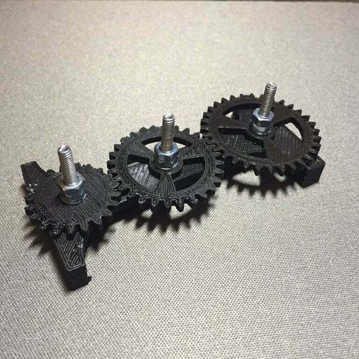 Gear Assembly Test - 3D model önizlemesi