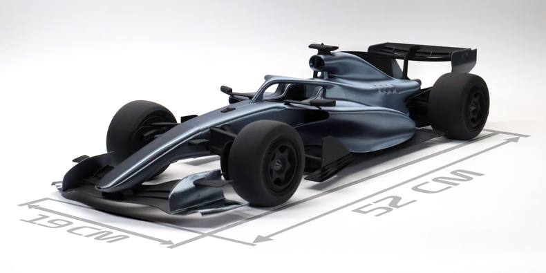 3D STL file of the 2026 Formula Racer - 1:10 Scale