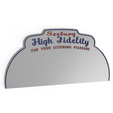 Seeburg-High-Fidelity.png Декоративная панель Seeburg для настенной коробки 3W1