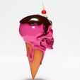 0016.jpg Skull Sundae Ice Cream Pop Pop Surrealism toy