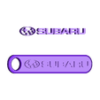 Subaru_Keychain.stl Subaru Keychain