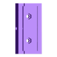 Queue_daronde_EQ2.stl Queue d'aronde vixen pour EQ2 (version définitive) / Vixen dovetail for EQ2 mount (final version)