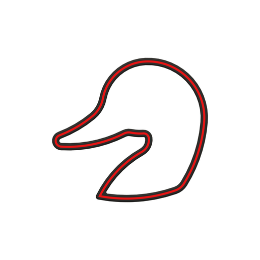 Duck Head Cookie Cutter STL File - 4 inches